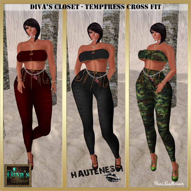 Diva's Closet Temptress Cross Fit - Hauteness PIC